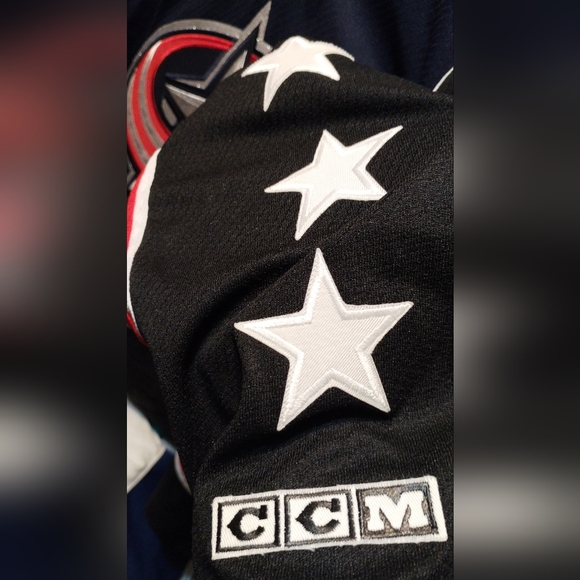 Vintage authentic Brand new with tag NHL Columbus Blue jackets jersey - Picture 9 of 10